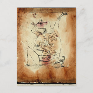 Carte Postale Klee - Le Pathos de la Fertilité