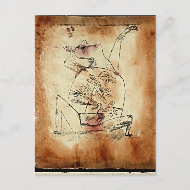 Carte Postale Klee - Le Pathos de la Fertilité (Devant)