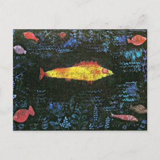 Carte Postale Klee : Le poisson rouge