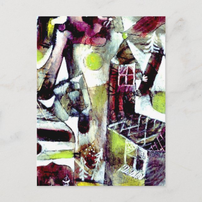 Carte Postale Klee - Légende des marais (Devant)