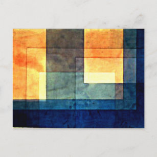Carte Postale Klee - Maison sur l'eau