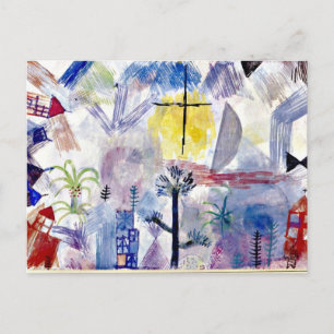 Carte Postale Klee - Paysage inachevé