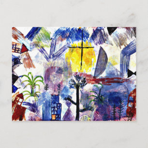 Carte Postale Klee - Paysage inachevé