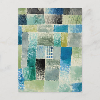 Carte Postale Klee - Première maison dans un règlement