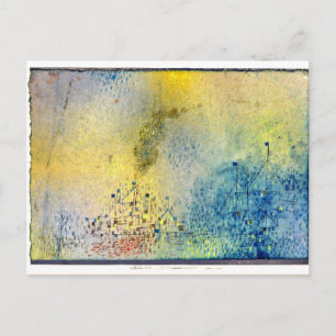 Carte Postale Klee - Soirée chaude dans le port