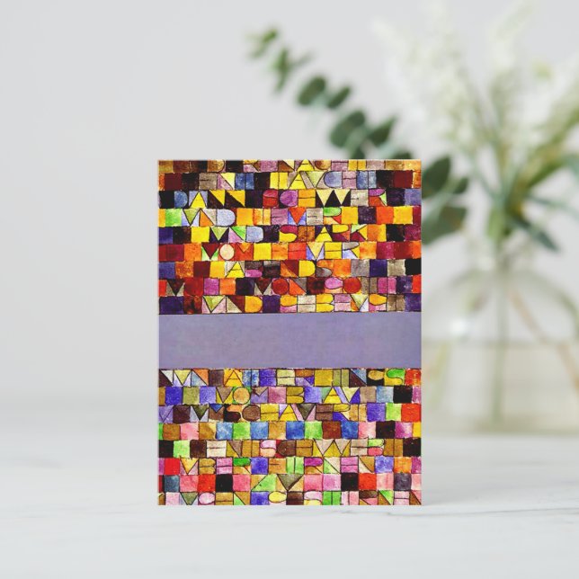 Carte Postale Klee - Une fois émergé de Grey of Night (Debout devant)