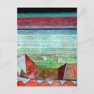 Carte Postale Klee - Vue sur le pays fertile