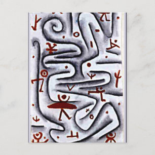 Carte Postale Klee - Zone des grands esprits