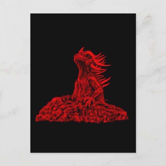 Carte Postale Kleine Rote Drache (Devant)