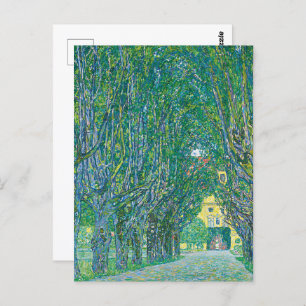 Carte Postale Klimt-Avenue dans le Parc des Beaux-Arts Schloss K