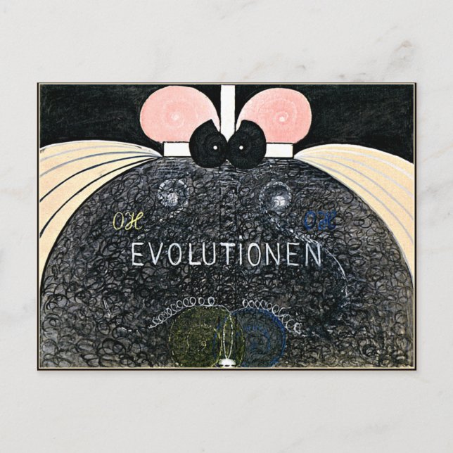 Carte Postale Klint - Evolution, No. 07, Groupe VI, Art abstrait (Devant)
