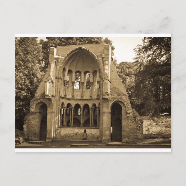 Carte Postale Klosterruine Heisterbach bei Bonn (Devant)