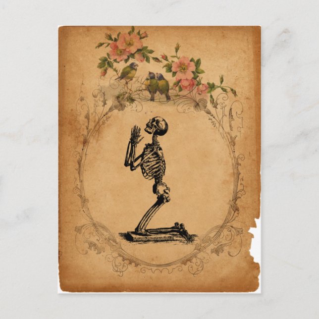 Carte postale Kneeling Skeleton (Devant)