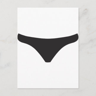 Carte Postale Knickers Briefs femmes
