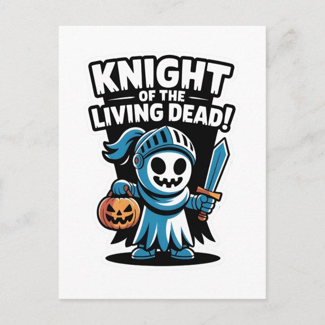 Carte Postale Knight Boo (Devant)
