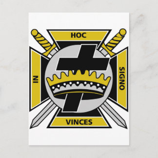 Carte Postale Knights Templar