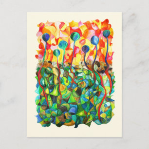 Carte Postale Knospen