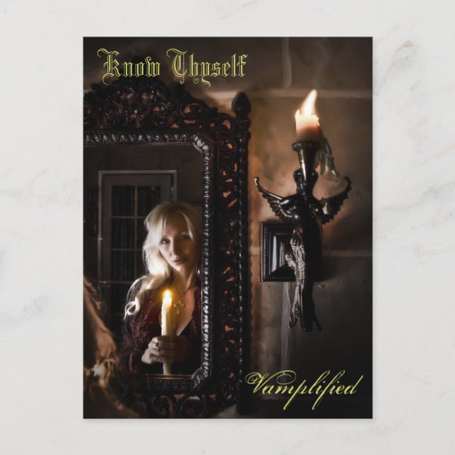 Carte Postale Know Thyself Vamplified (Devant)