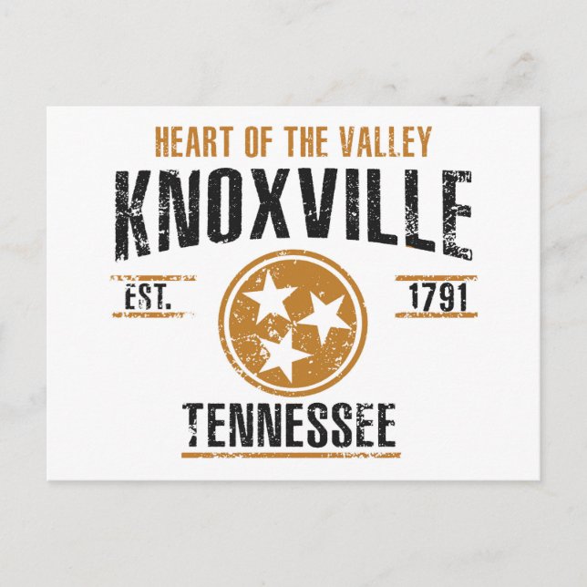 Carte Postale Knoxville (Devant)