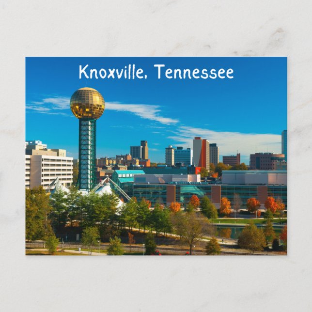 Carte postale Knoxville Tennessee (Devant)