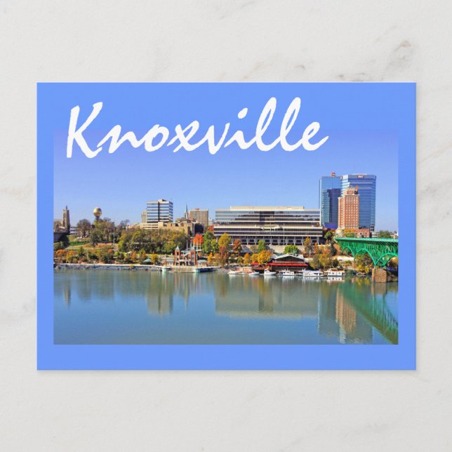 Carte Postale Knoxville, Tennessee, États-Unis (Devant)