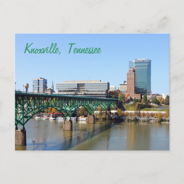 Carte Postale Knoxville, Tennessee, États-Unis (Devant)