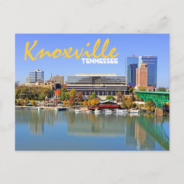 Carte Postale Knoxville, Tennessee, États-Unis (Devant)