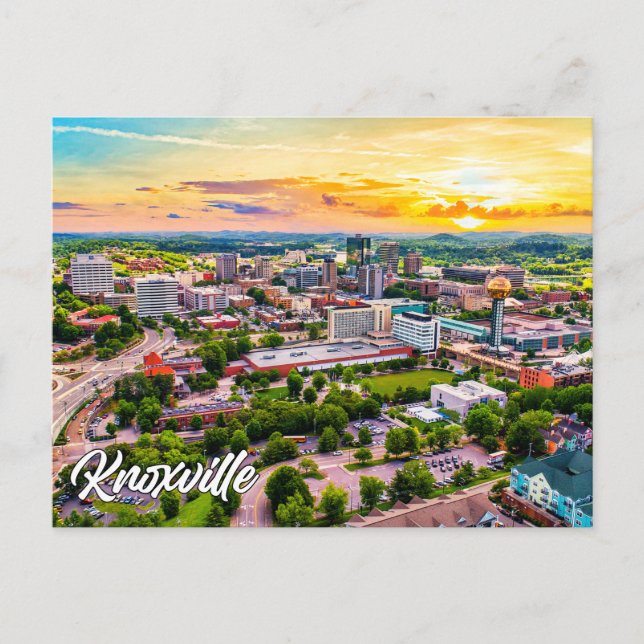 Carte Postale Knoxville, Tennessee, États-Unis (Devant)