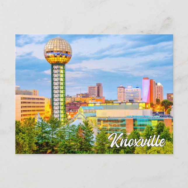 Carte Postale Knoxville, Tennessee, USA (Devant)