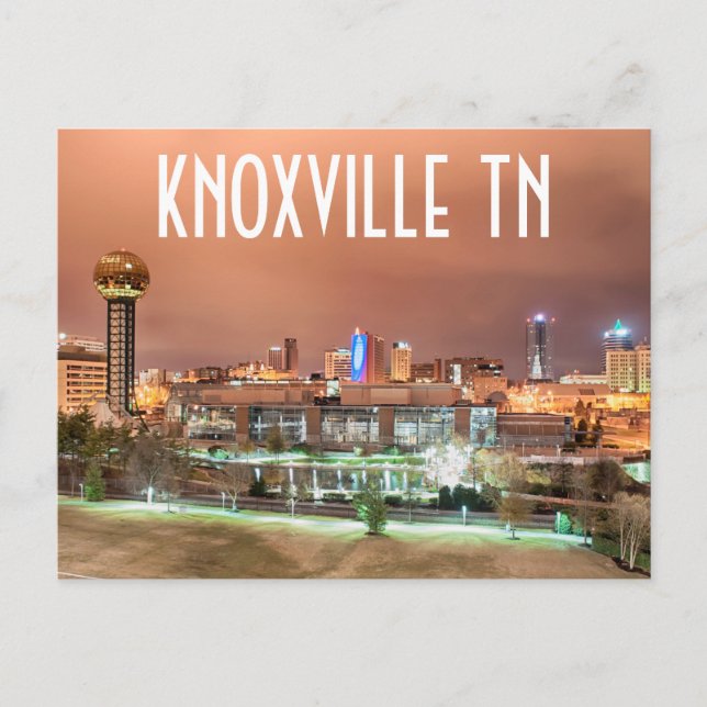 CARTE POSTALE KNOXVILLE TN (Devant)