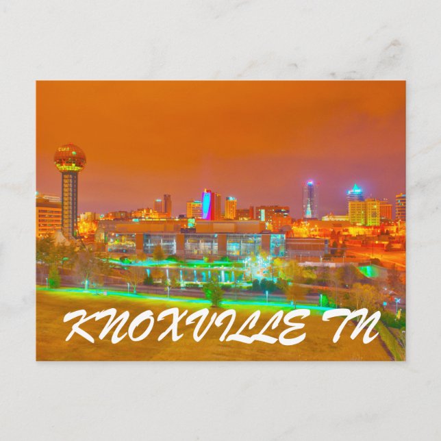 CARTE POSTALE KNOXVILLE TN (Devant)