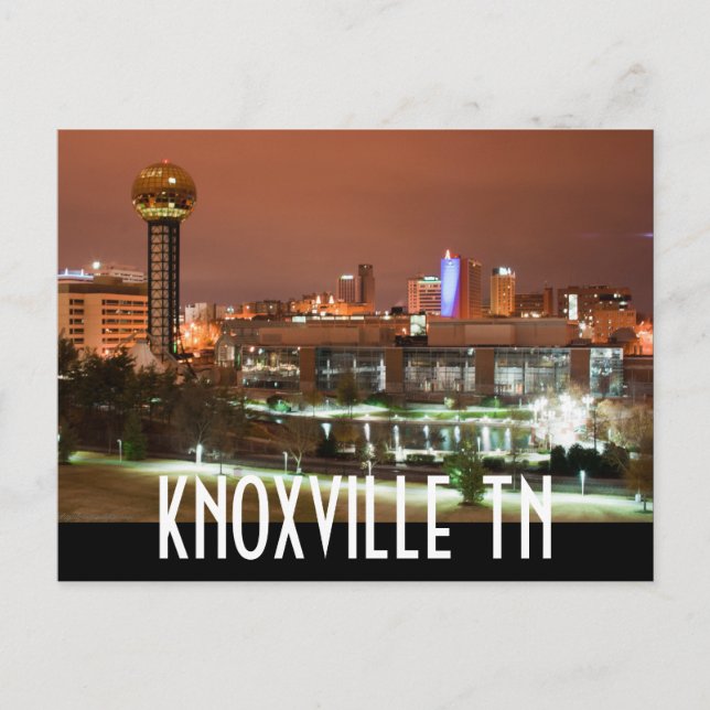 CARTE POSTALE KNOXVILLE TN (Devant)