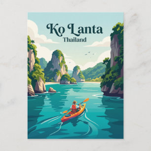 Carte Postale Ko Lanta, Thaïlande