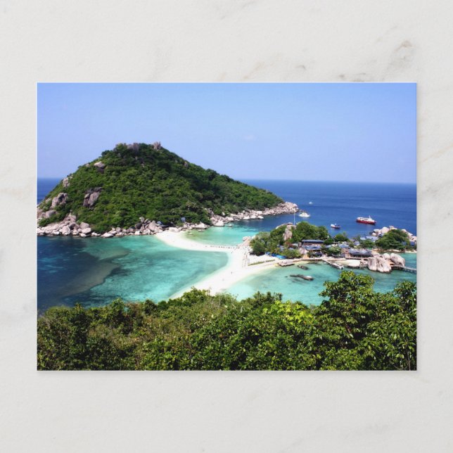 Carte Postale Ko Nang Yuan Island in Thailand (Devant)
