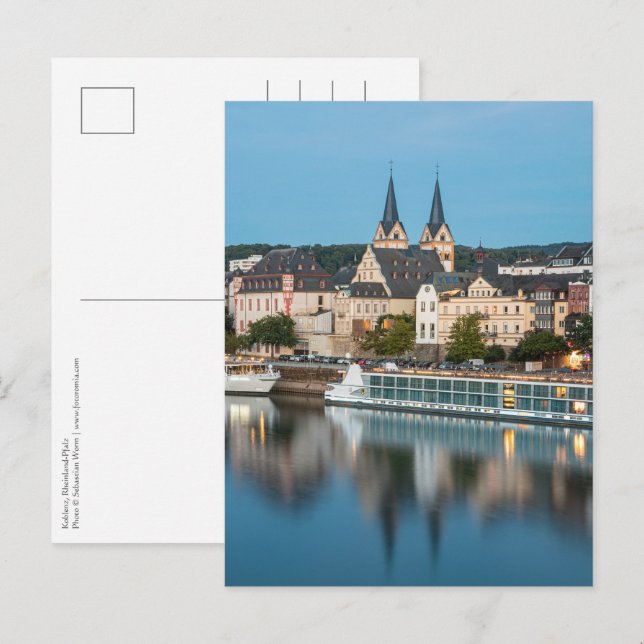 Carte Postale Koblenz Allemagne (Devant / Derrière)