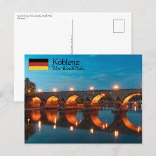 Carte Postale Koblenz Allemagne