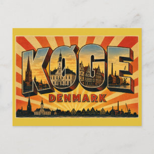 Carte Postale Køge Danemark Vieille Ville