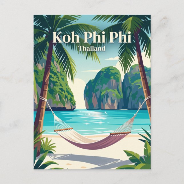 Carte Postale Koh Phi Phi Thaïlande (Devant)