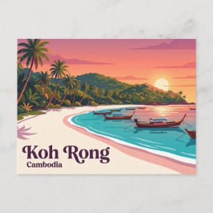 Carte Postale Koh Rong Cambodge