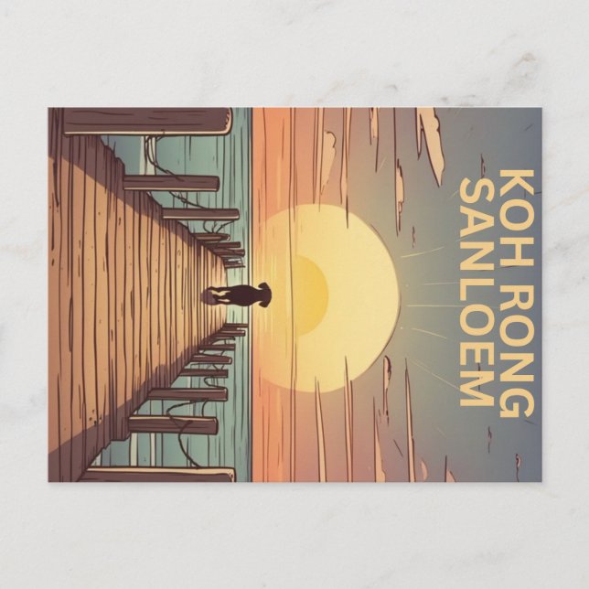 Carte Postale Koh Rong Sanloem (Devant)