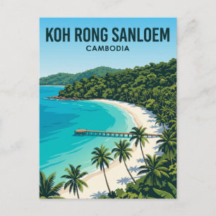 Carte Postale Koh Rong Sanloem Cambodge
