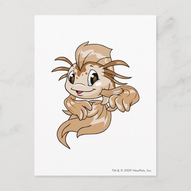 Carte Postale Koi Brown (Devant)
