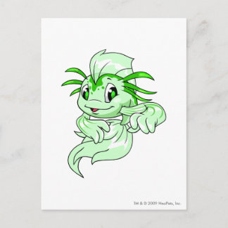 Carte Postale Koi Green