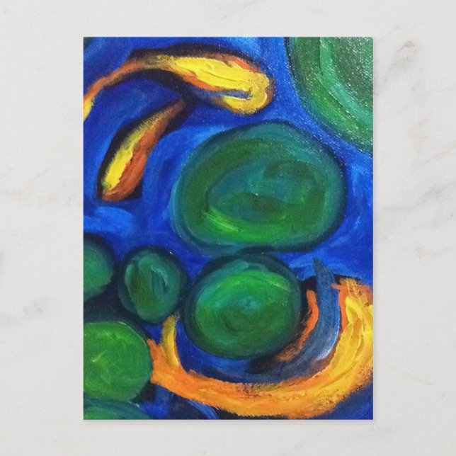 Carte postale Koi Joy (Devant)