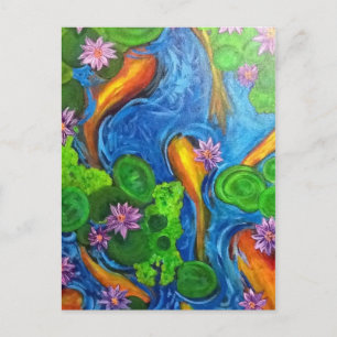 Carte postale Koi Joy II