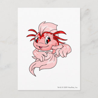Carte Postale Koi Red