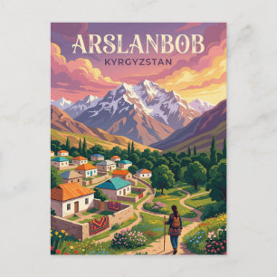 Carte Postale Kök-Tach Kirghizistan