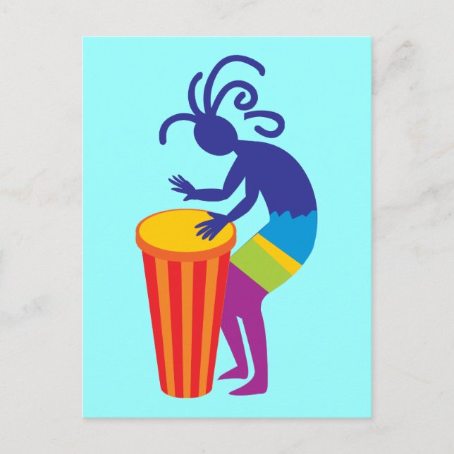 Carte postale Kokopelli (Devant)