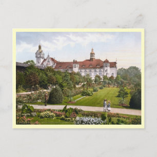 Carte Postale Kolberg Strandschloss Rosengarten