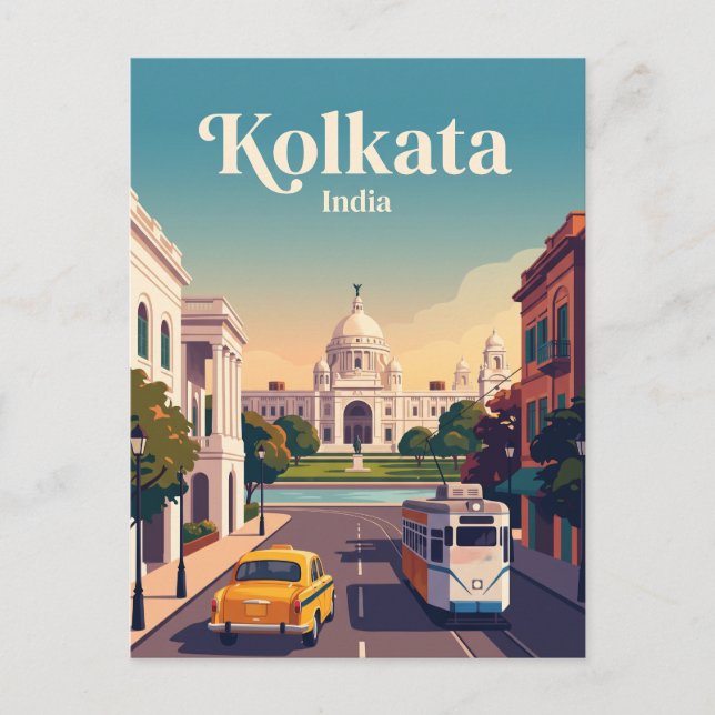 Carte Postale Kolkata, Inde (Devant)